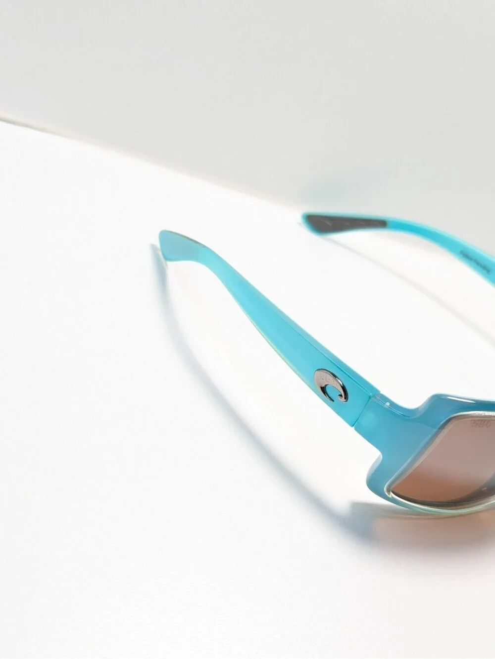 Costa del Mar Miss Brit BT41 Orange Copper UV Blue Aqua Women's Chic Sunglasses
